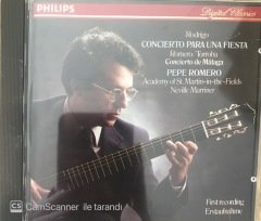 Rodrigo Concierto Para Una Fiesta CD