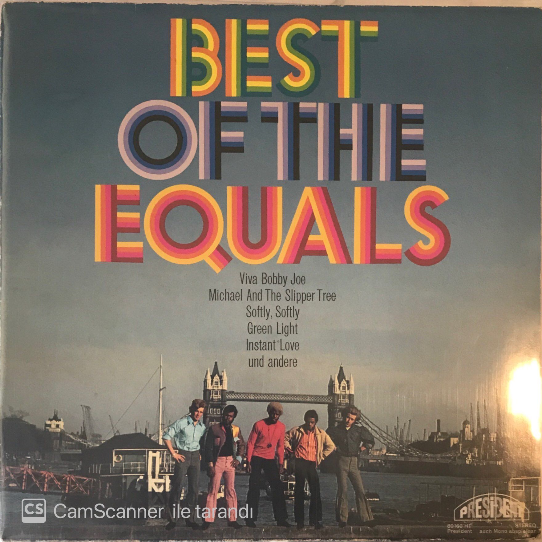 Best Of The Equals LP