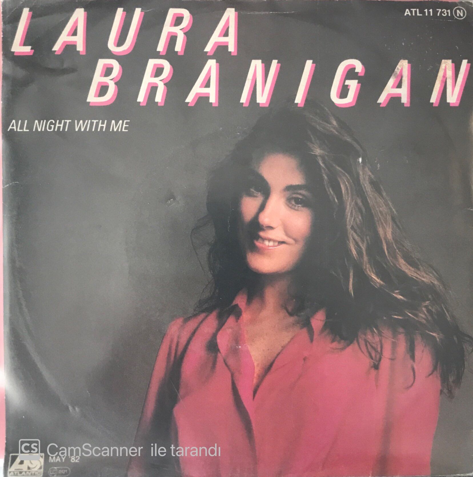 Laura Branigan - All Night With Me 45lik