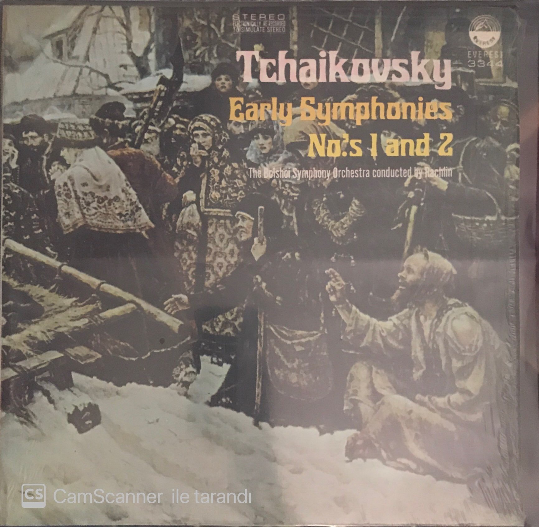 Tchaikovsky Early Symphonies No's 1 And 2 LP
