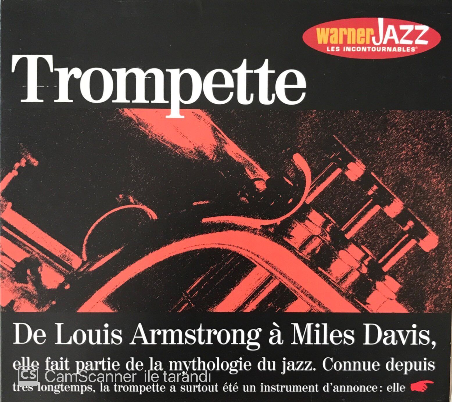 Trompette De Louis Armstrong A Miles Davis CD