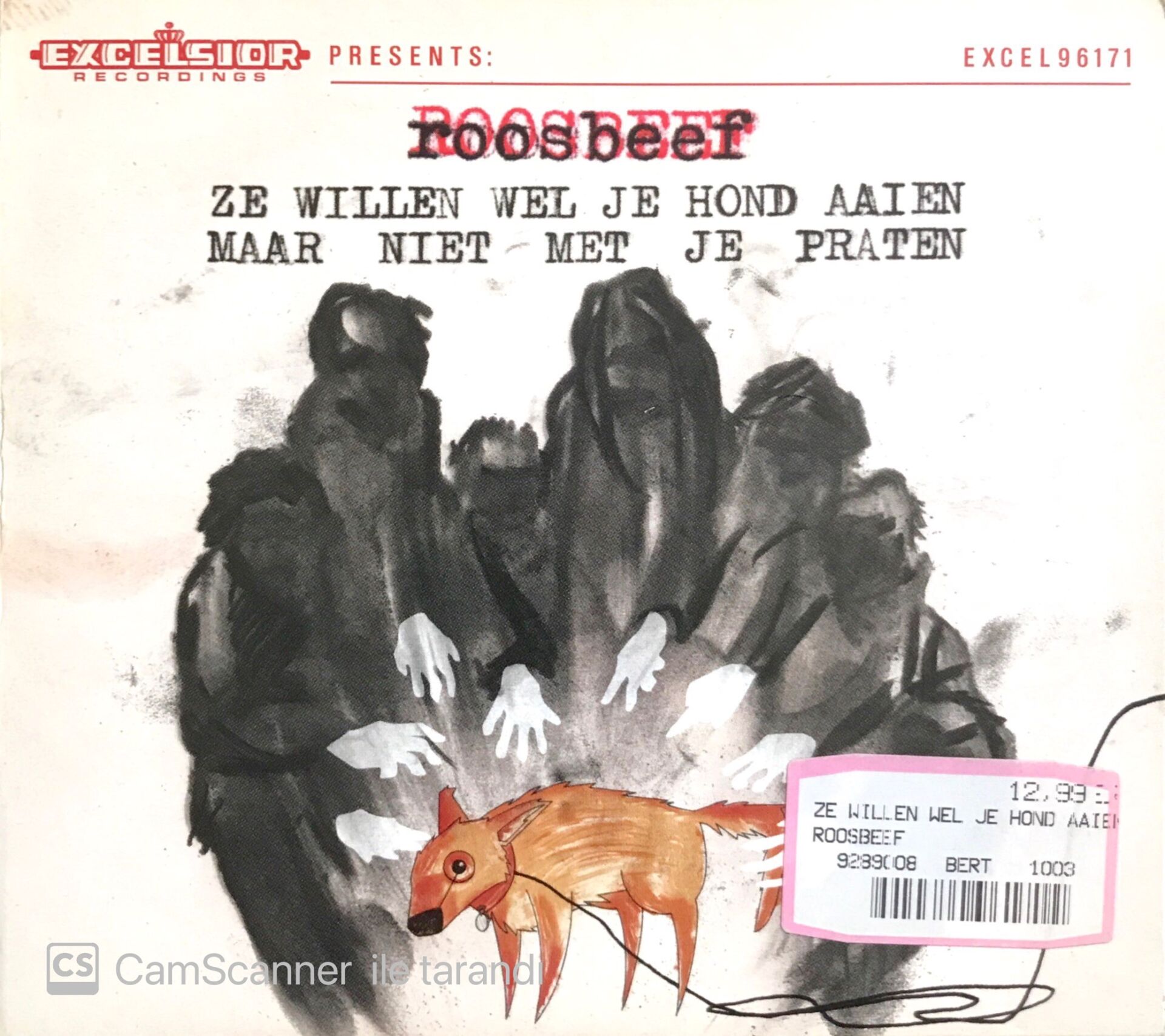 Roos Beef / Ze Willen Wel Je Hond Aaien Maar Niet Met Je Praten CD