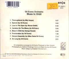 Gil Evans Orchestra / Blues In Orbit CD