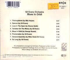 Gil Evans Orchestra / Blues In Orbit CD