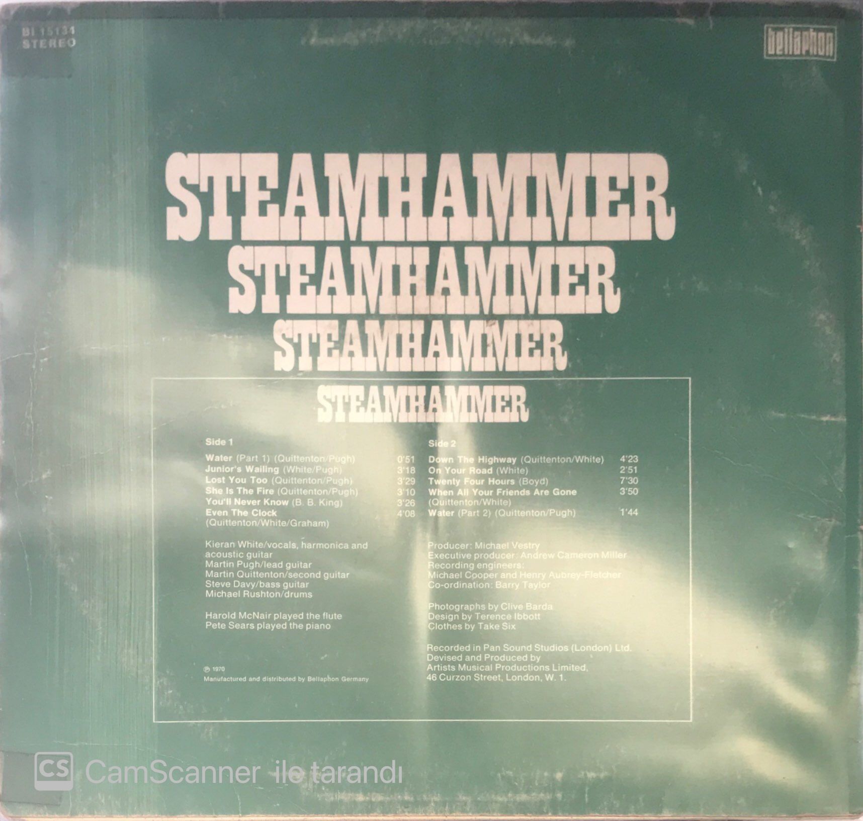 Steamhammer LP Plak Satın Al