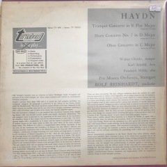 Haydn Trumpet Concerto Horn Concerto No.2 Oboe Concerto LP