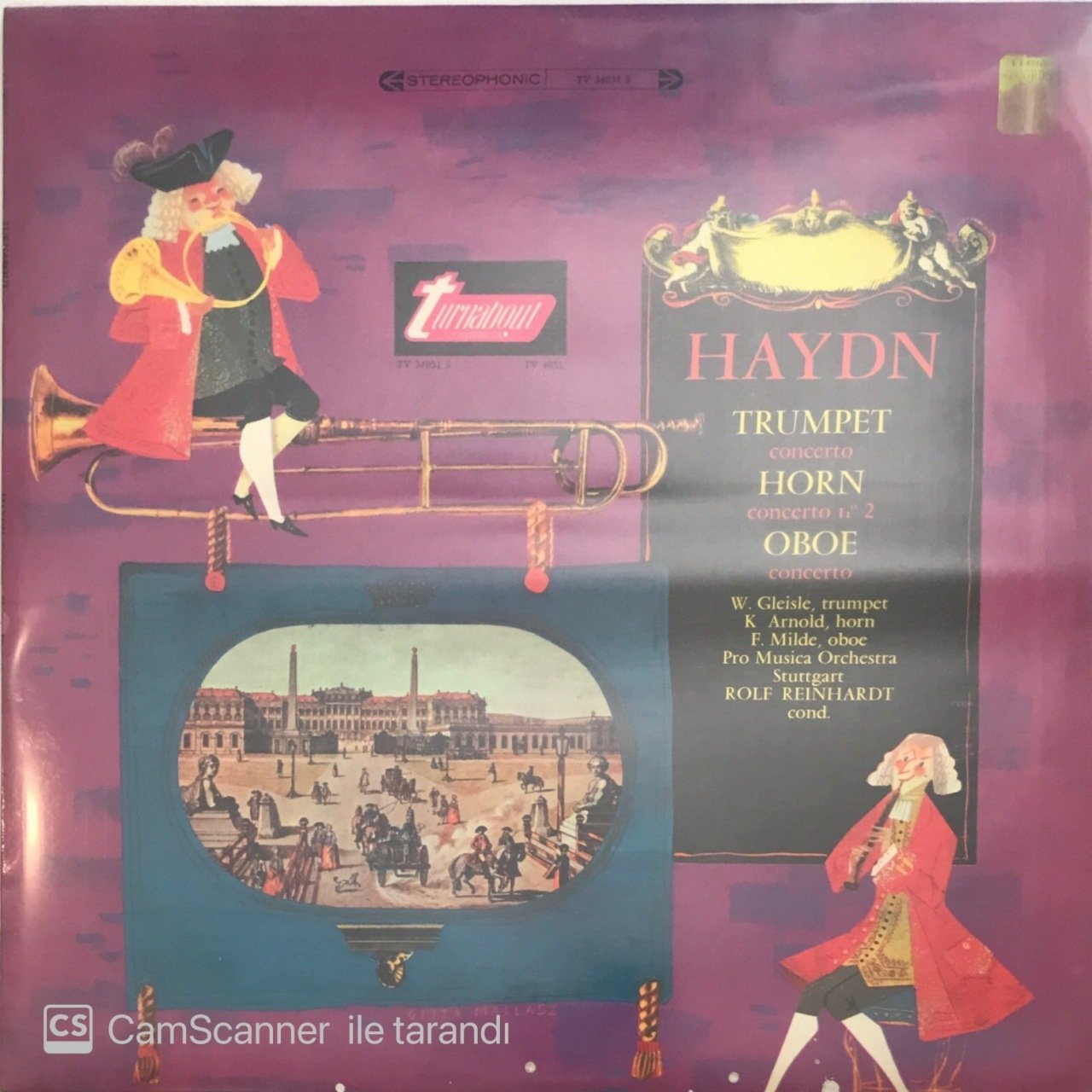Haydn Trumpet Concerto Horn Concerto No.2 Oboe Concerto LP