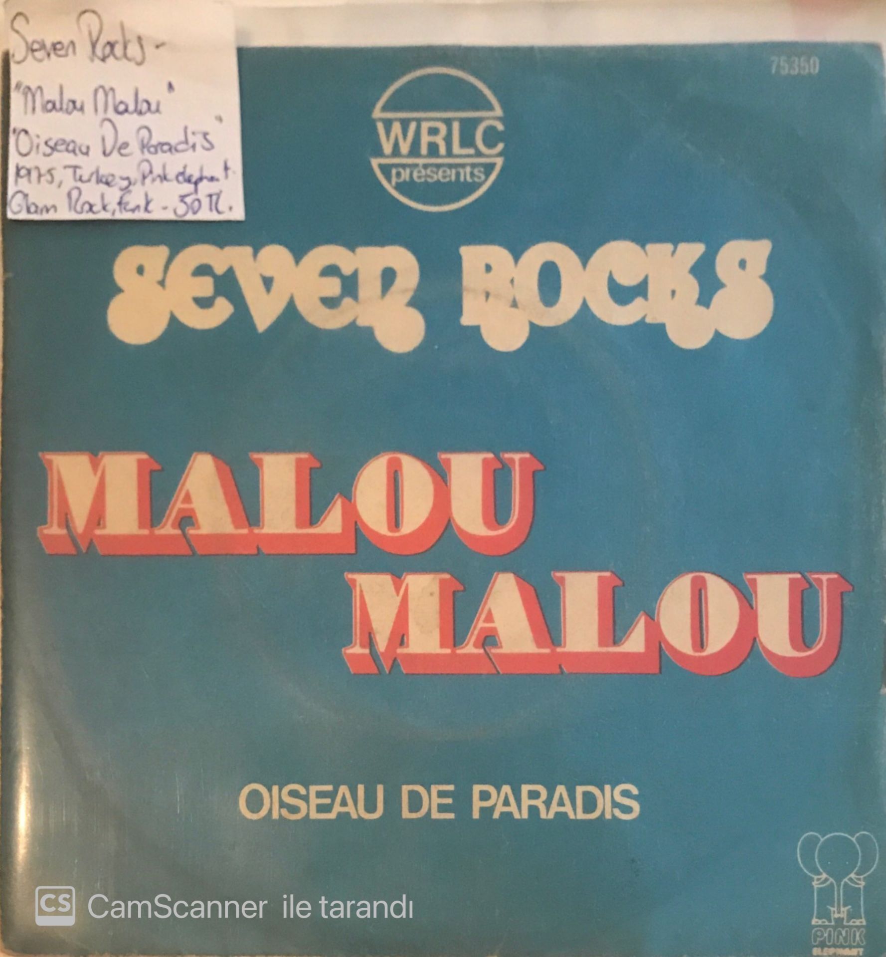 Seven Rocks Malou Malou 45lik