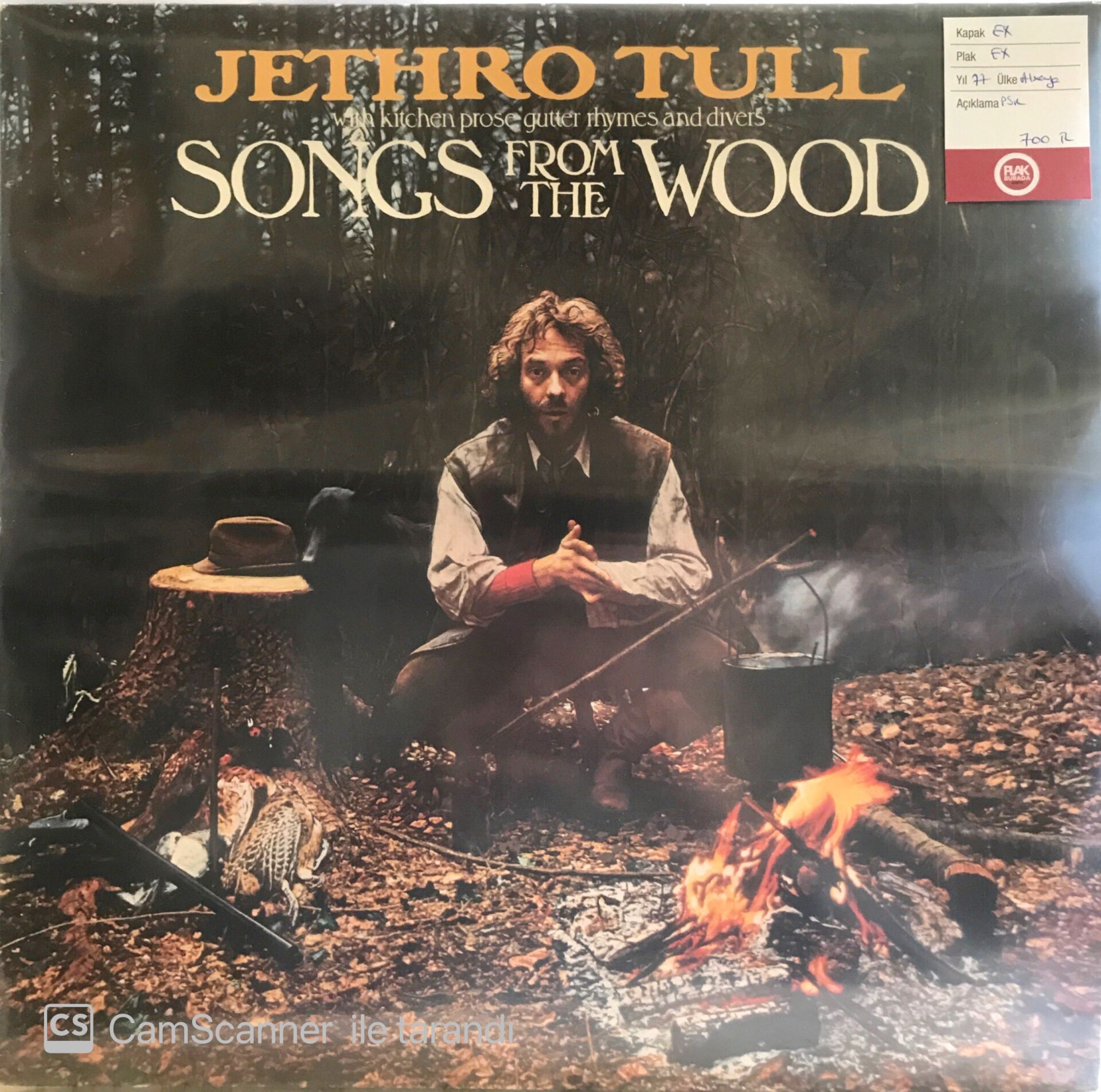 Jethro Tull Songs From The Wood LP