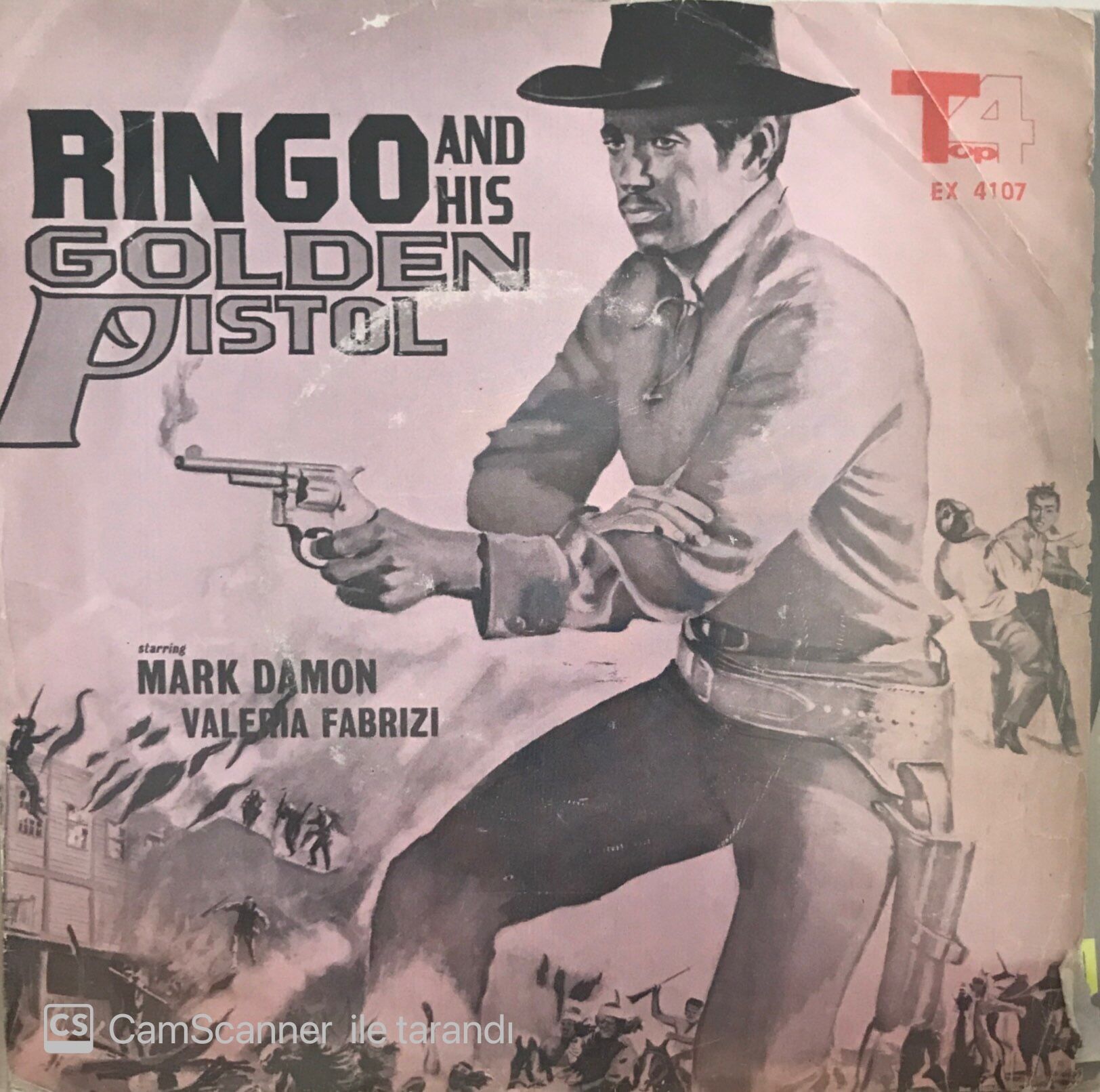 From The Film Ringo And His Golden Pistol 45lik