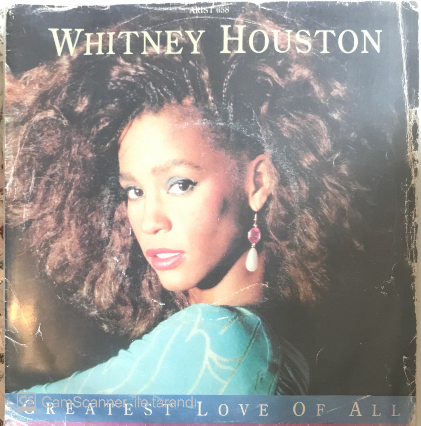 Whitney Houston - Greatest Love Of All 45lik