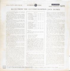 Champion Jack Dupree - Blues From The Gutter - LP
