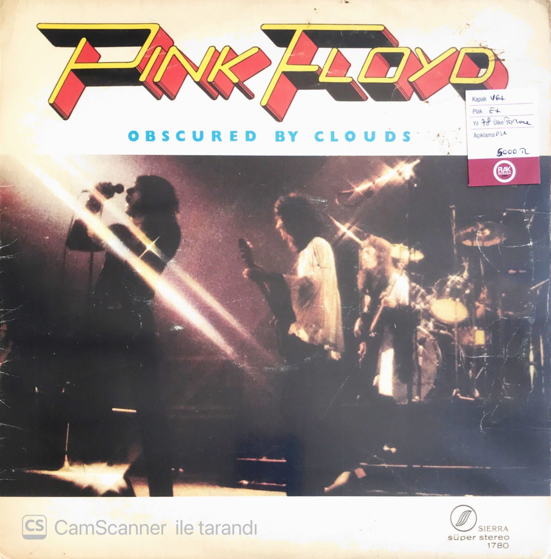 Pink Floyd - Obscured by Clouds LP