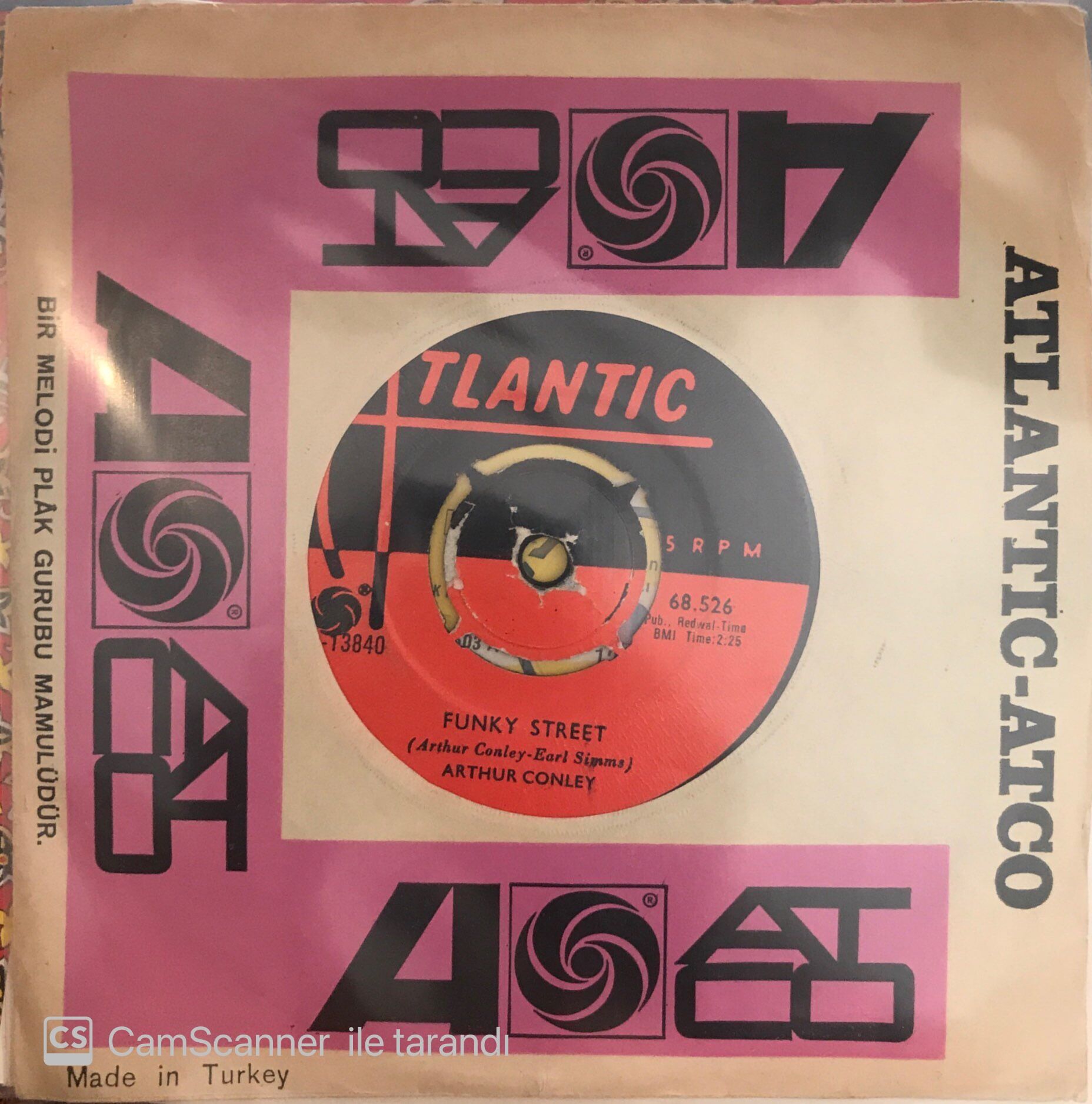 Arthur Conley - Funky Street 45lik