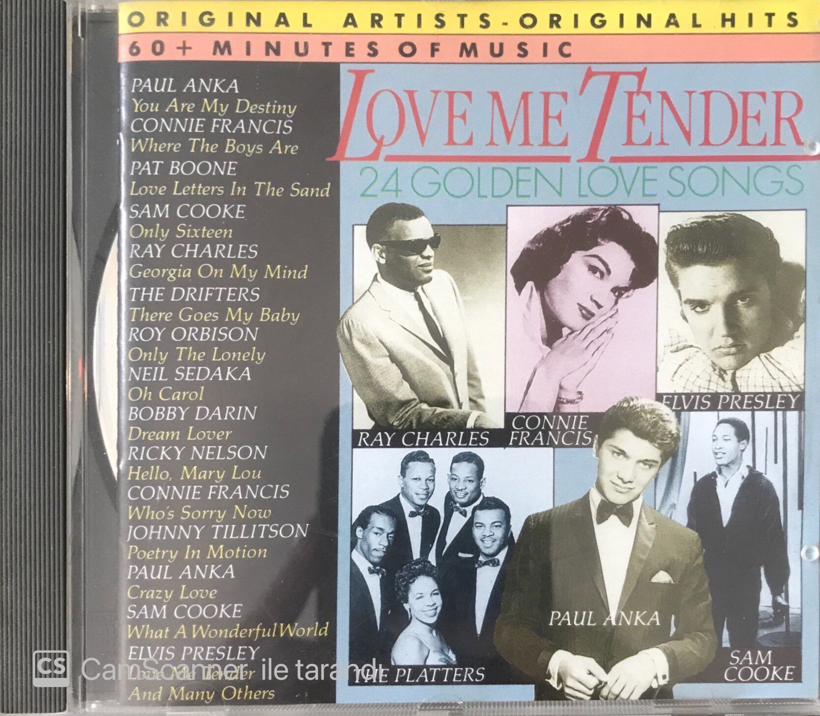 Love Me Tender 24 Golden Love Songs CD