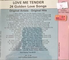 Love Me Tender 24 Golden Love Songs CD