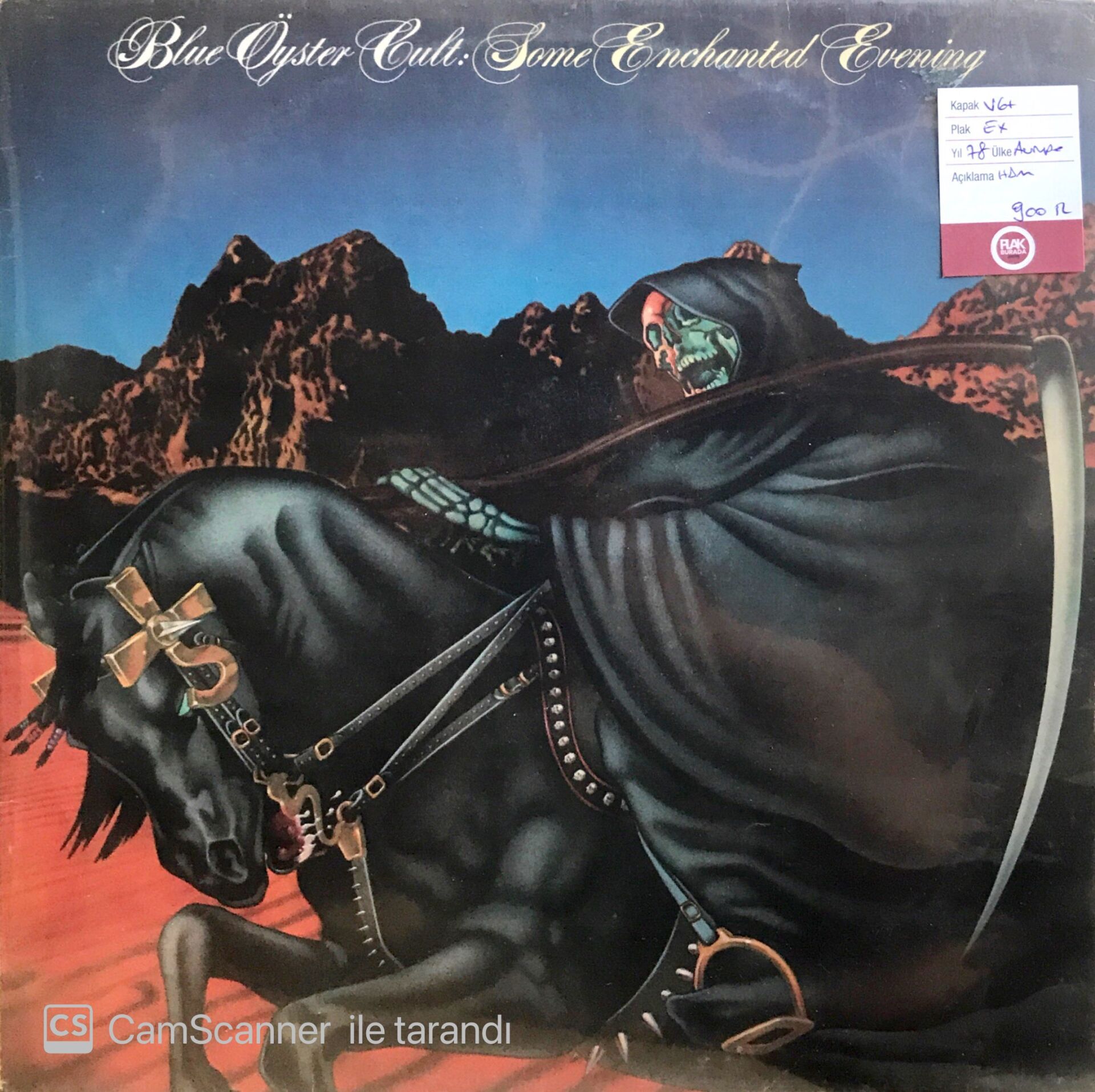 Blue Öyster Cult / Some Enchanted Evening LP