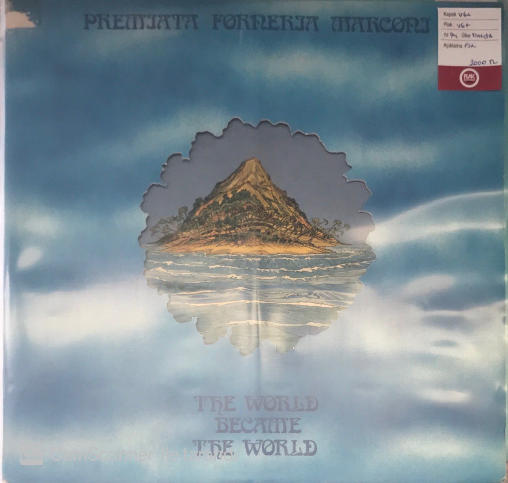 Premiata Forneria Marconi – The World Became The World LP