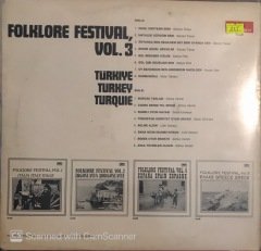 Folklore Festival Vol 3 Türkiye LP
