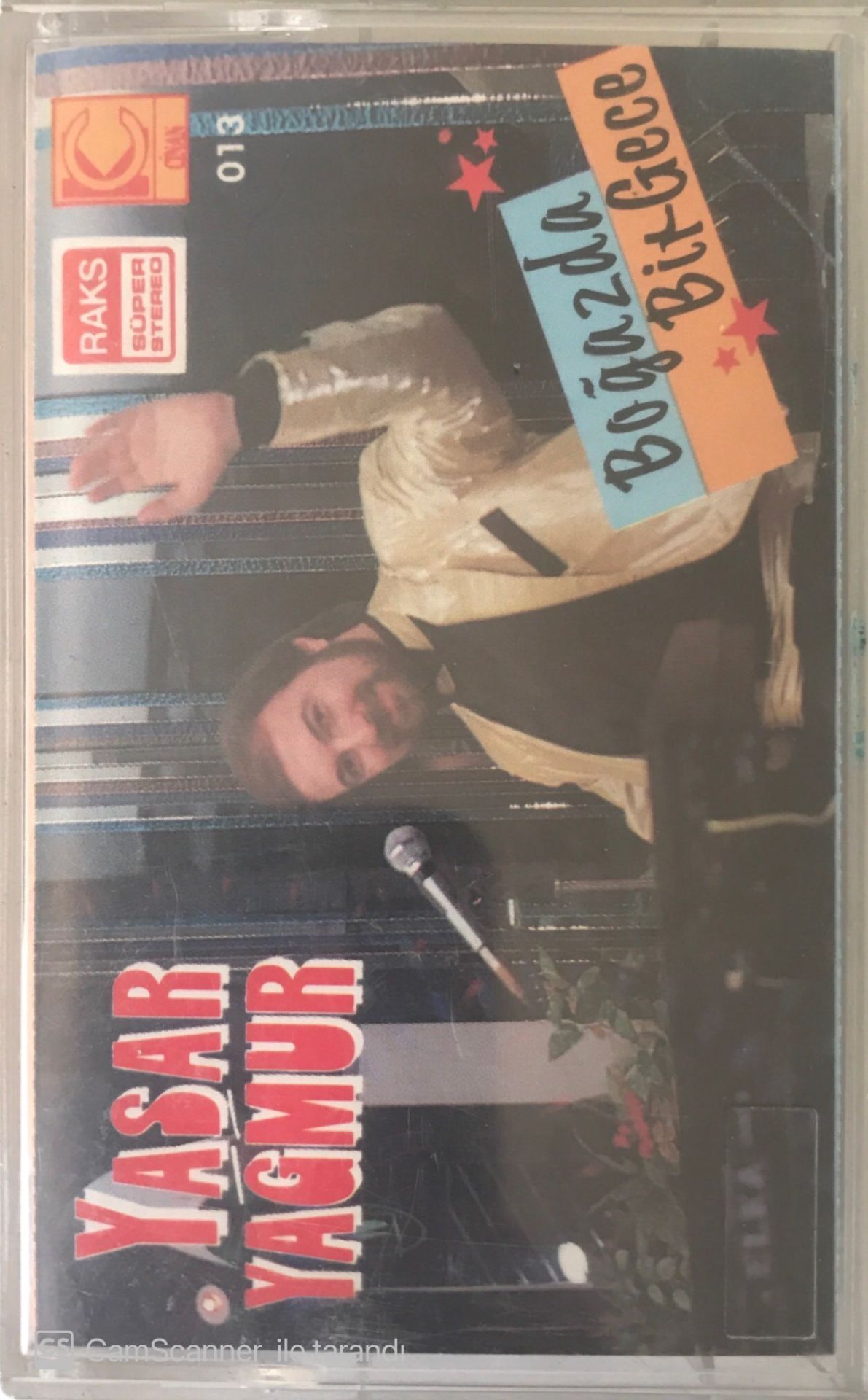 Yaşar Yağmur Boğazda Bir Gece KASET