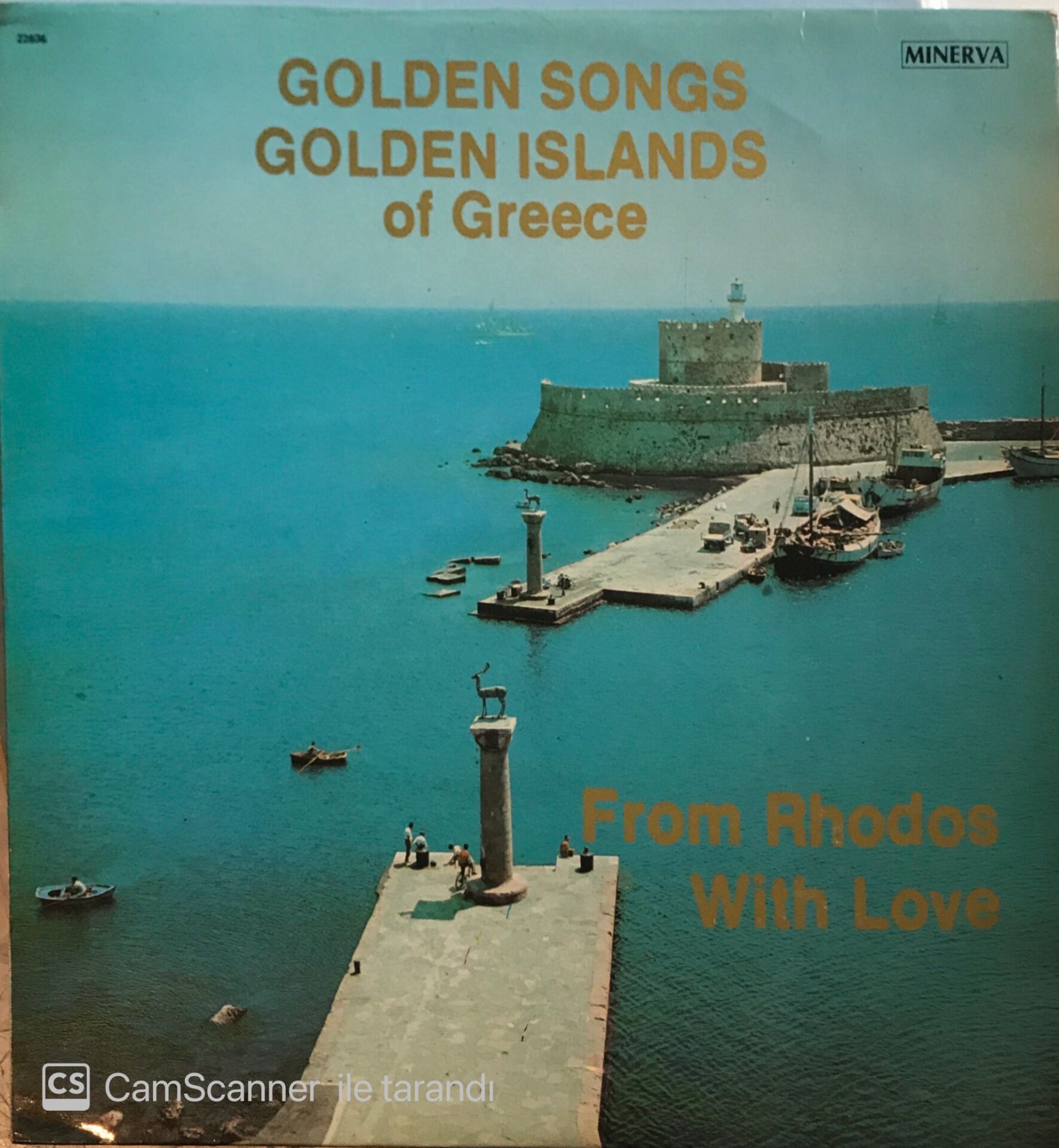 Golden Songs Golden Islands Of Greece From Rhodos With Love LP