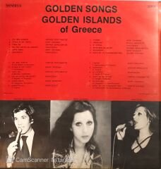Golden Songs Golden Islands Of Greece From Rhodos With Love LP