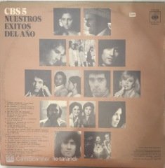 CBS 5 Nuestros Exitos Del Ano LP