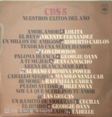 CBS 5 Nuestros Exitos Del Ano LP