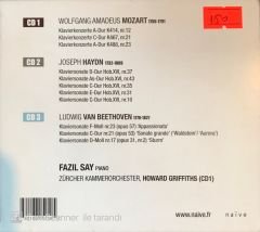 Fazıl Say - Mozart Haydn Beethoven  3 X CD