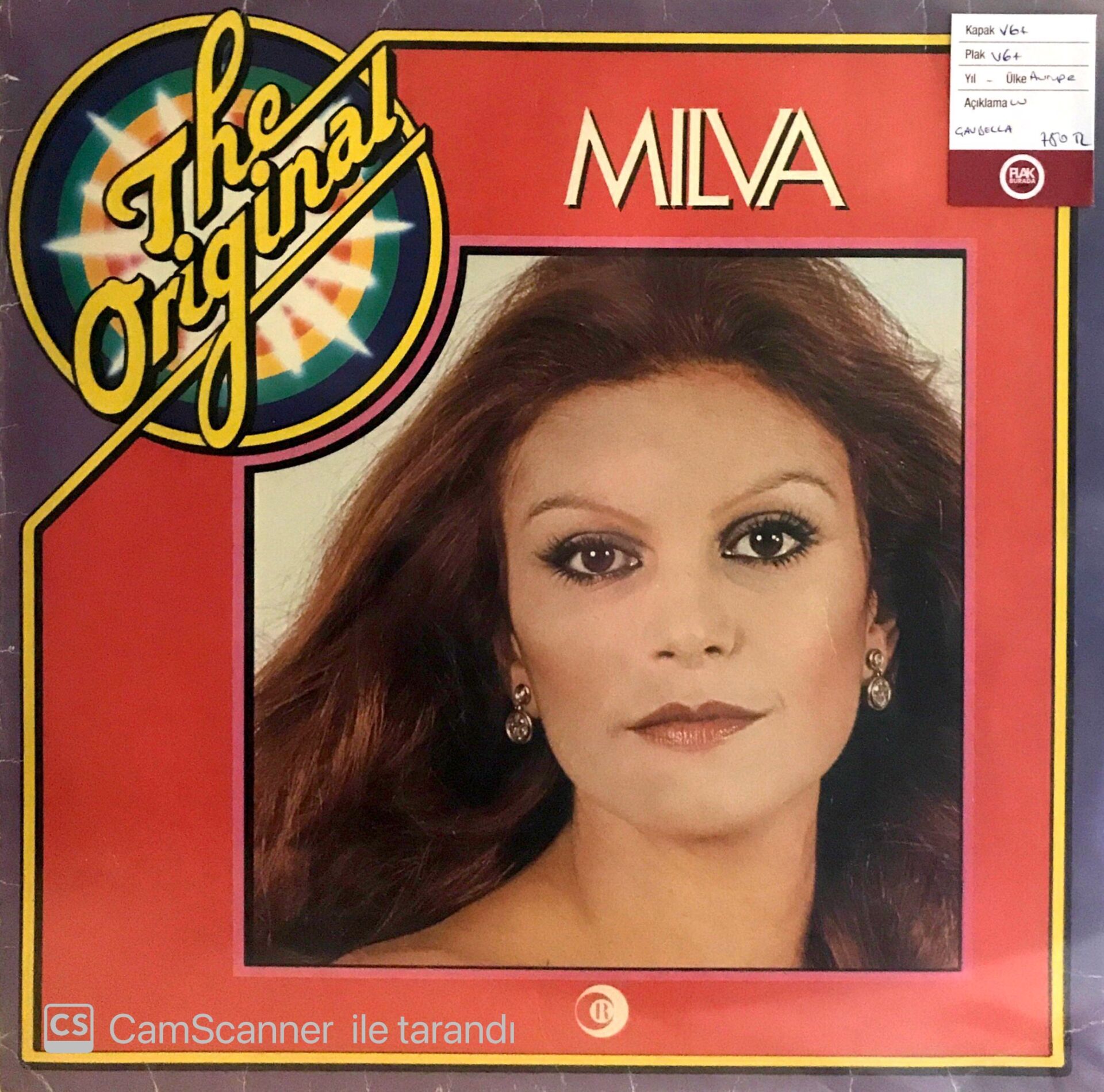 Milva / The Original - Çav Bella LP