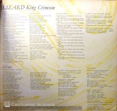 King Crimson Lizard LP