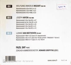 Fazıl Say - Mozart Haydn Beethoven - 3 CD