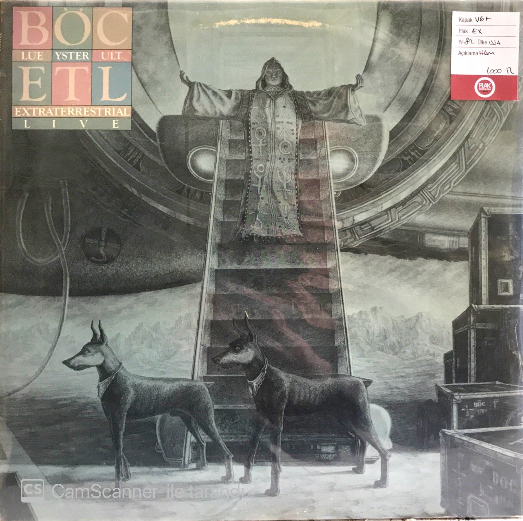 Blue Öyster Cult / Extraterrestrial Live Double LP