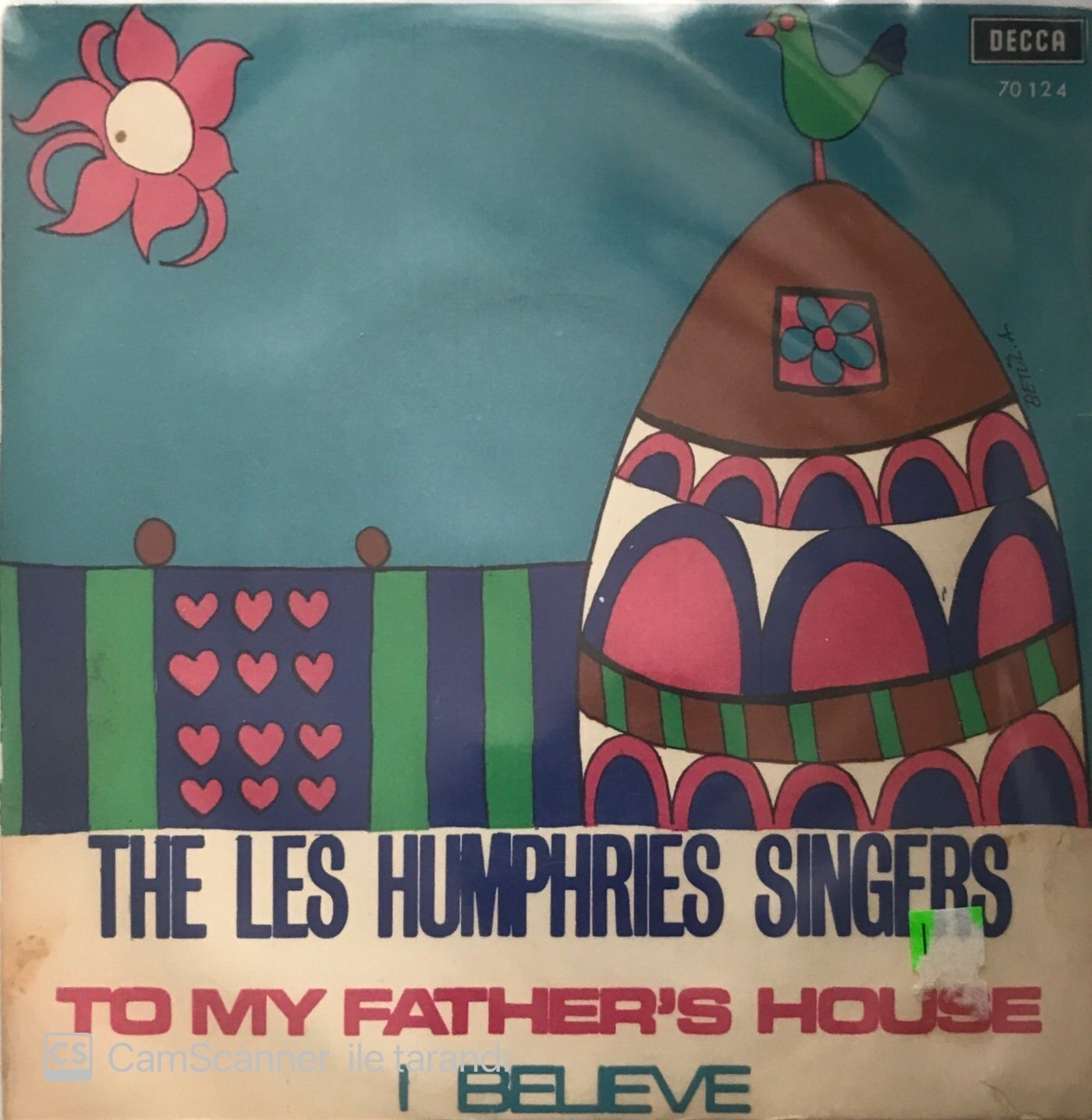 The Les Humphries Singers To My Father's House 45lik