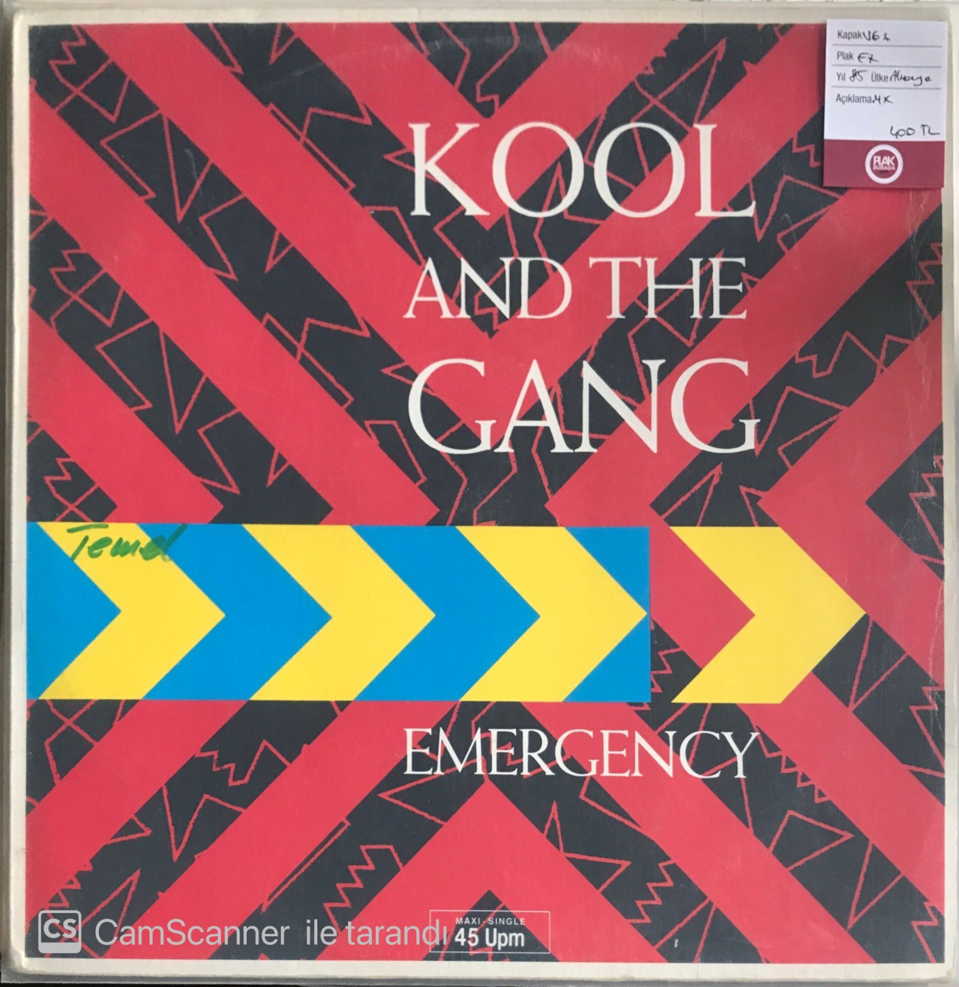 Kool And The Gang - Emergency LP