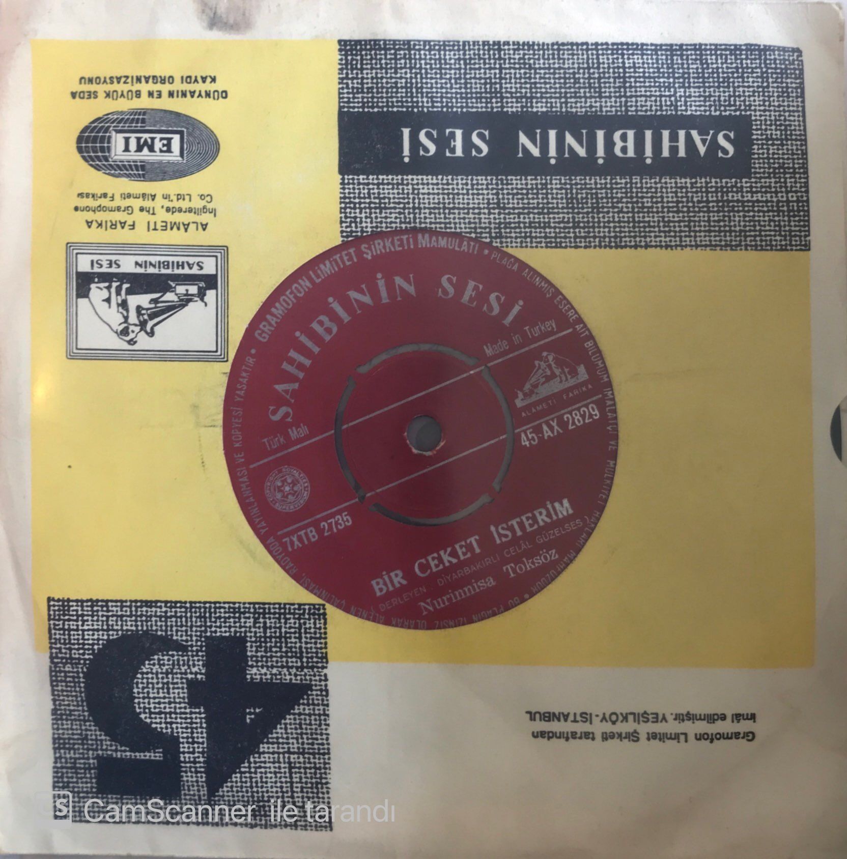 Nurinnisa Toksöz - Aşk Rüyası 45lik