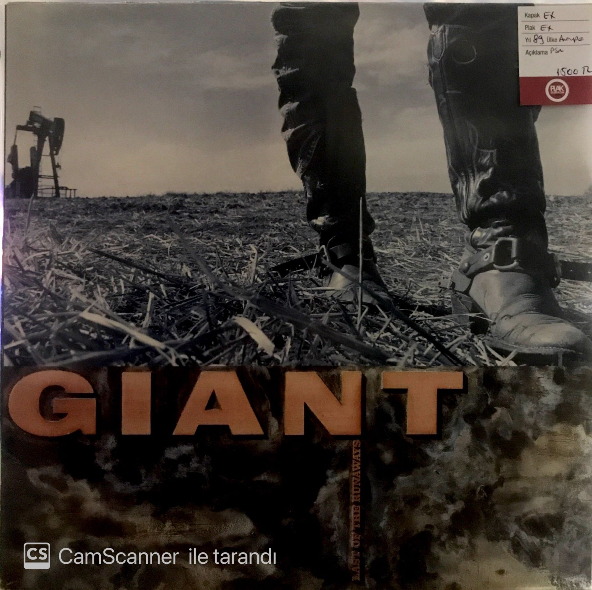 Giant - Last of the Runaways LP