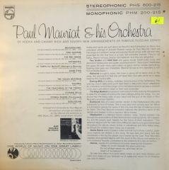 The Paul Mauriat Orchestra Of Vodka And Caviar LP