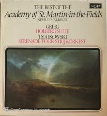 The Best Of The Academy Of St. Martin In The Fields Neville Marriner Grieg Holberg Suite Tsjaikowski Serenade Voor Strijkorkest LP