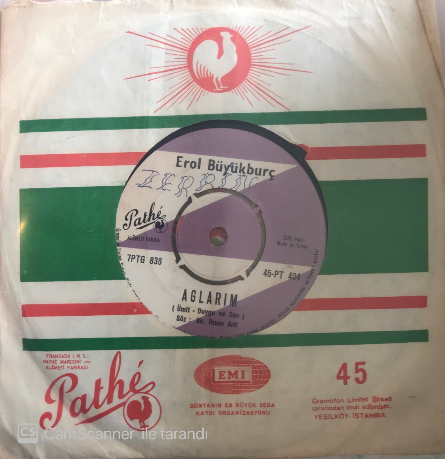 Erol Büyükburç - Ağlarım 45lik