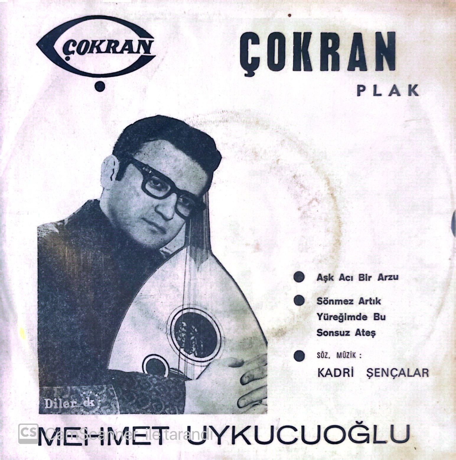 Mehmet Uykucuoğlu - Sönmez Artık Yüreğimde Yanan Bu Sonsuz Ateş 45lik