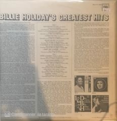 Billie Holiday's Greatest Hits LP