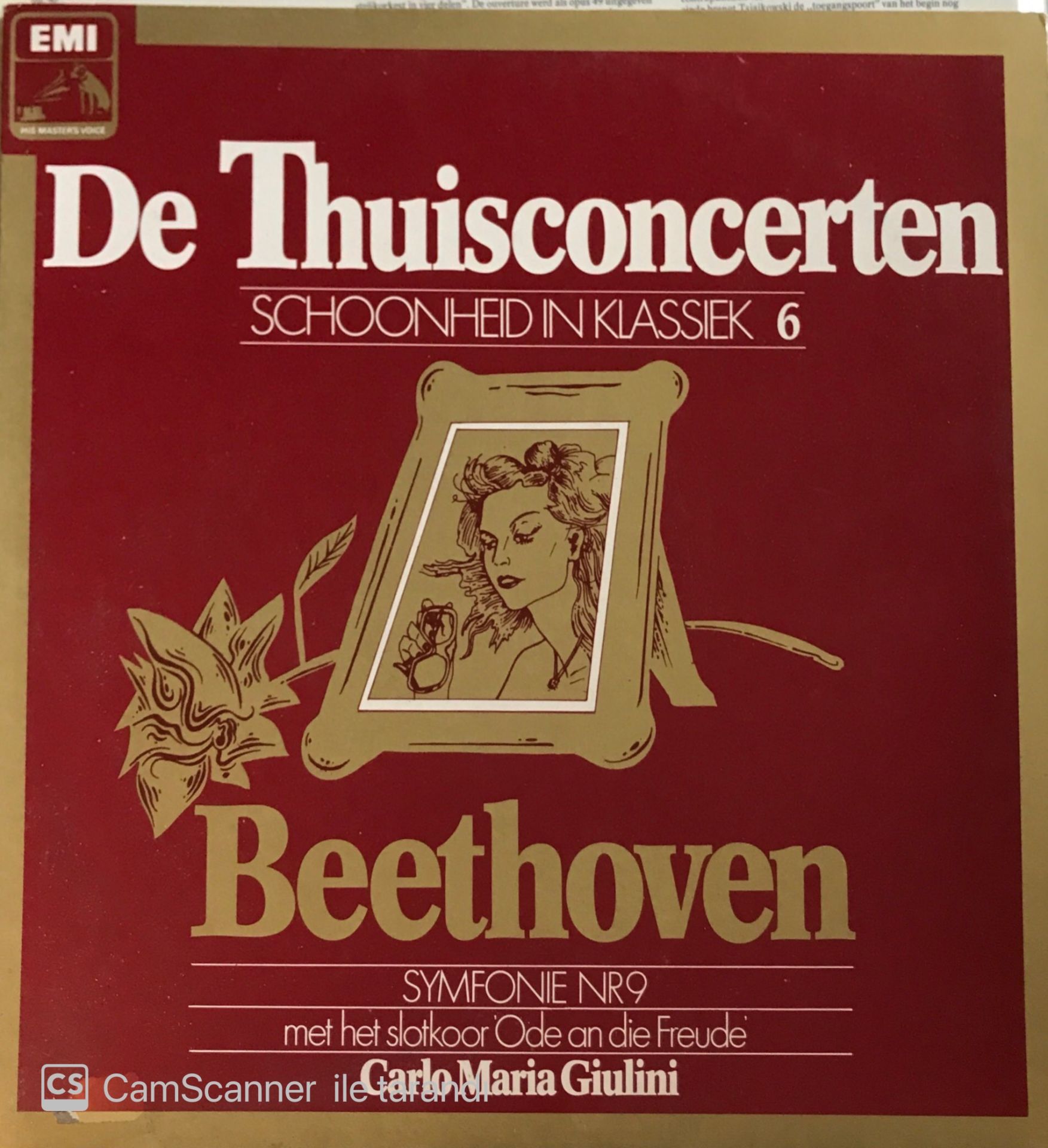 De Thuisconcerten Schoonheid In Klassiek 6 Beethoven Symfonie Nr 9 LP