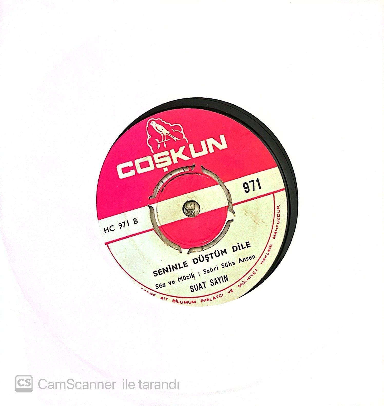 Suat Sayın - Yalnız Benim Ol El Yüzüne Bakma Sakın 45lik
