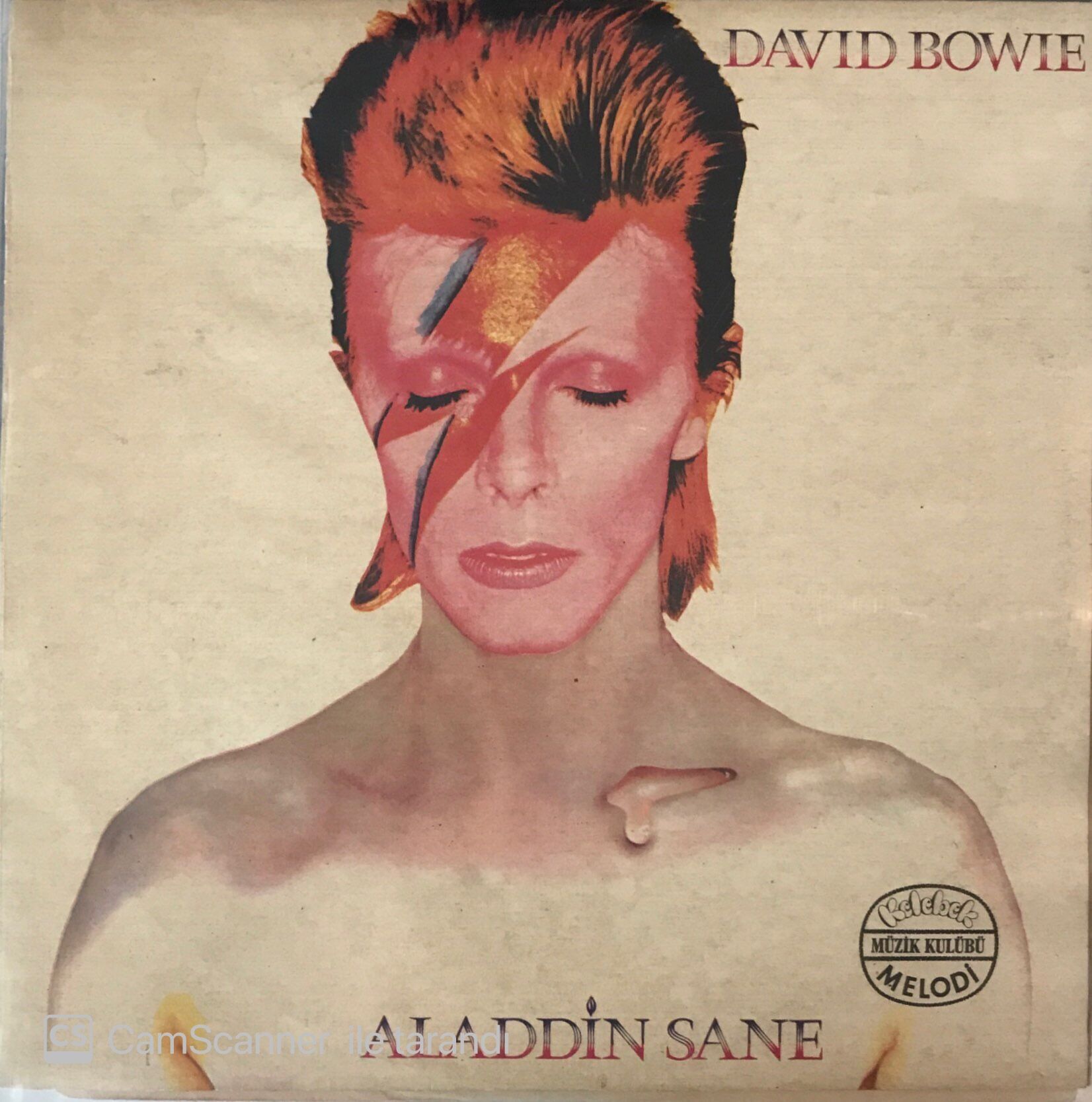David Bowie Aladdin Sane LP