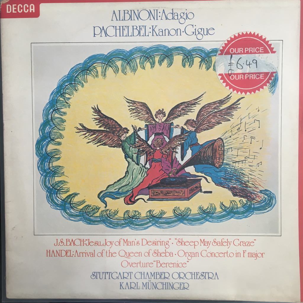 J.S. Bach Albinoni: Adagio / Pachelbel: Kanon • Gigue LP