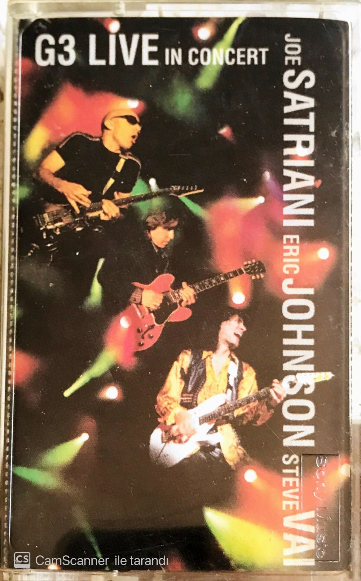 G3 Live In Concert - Joe Satriani Eric Johnson Steve Vai - KASET