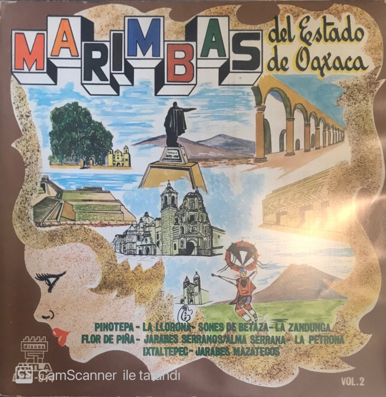 Marimbas Del Estado De Oaxaca LP