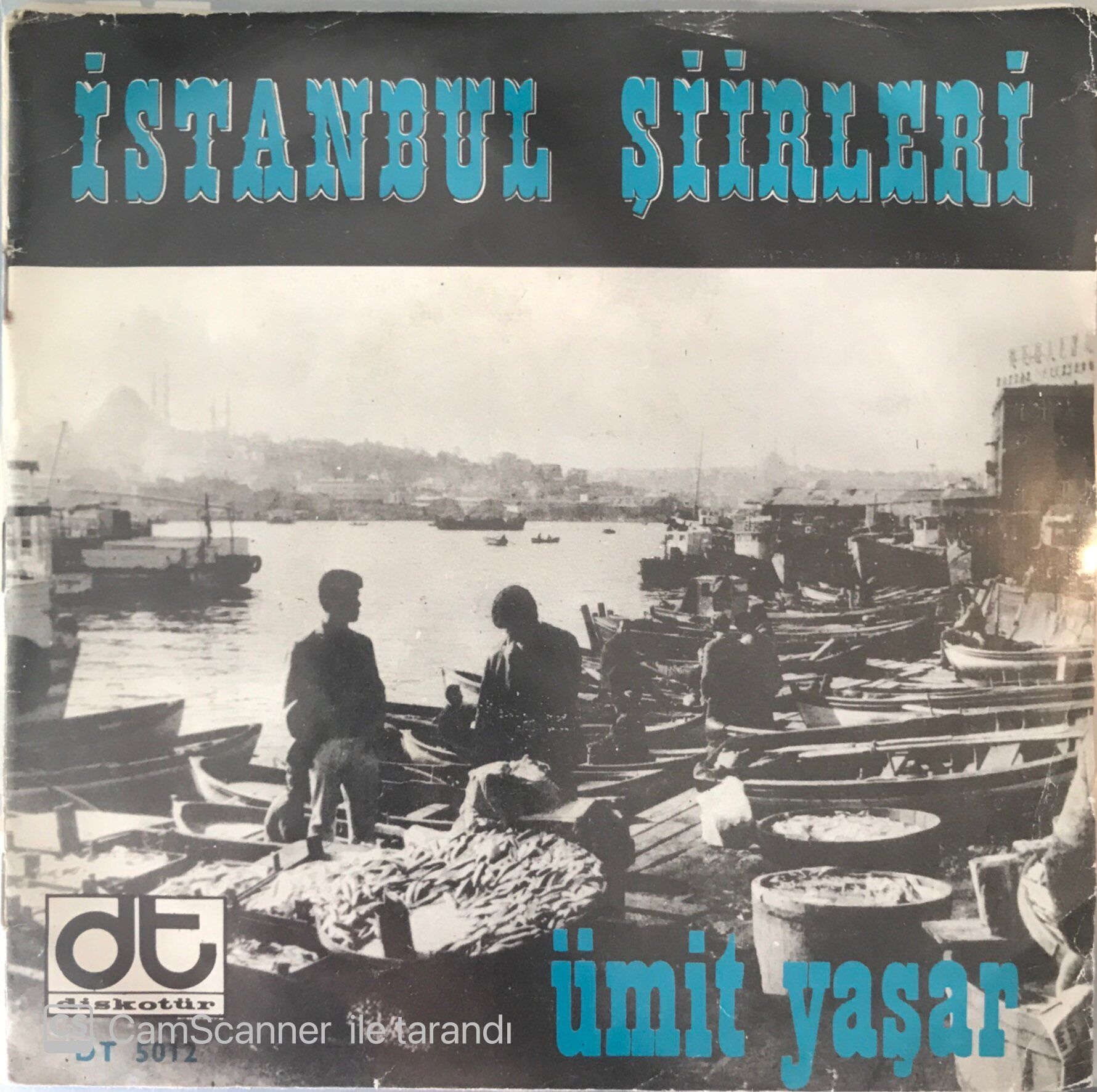 Ümit Yaşar İstanbul Şiirleri 45lik Kitapçıklı