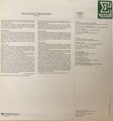 Michel Richard Delalande De Profundis Regina Coeli LP